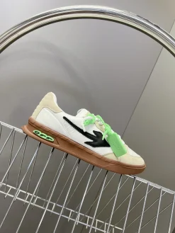 OFF-WHITE Sneakers & Trainers Suede-Canvas (White-Brown-Black-Green) EU35-45 B80202606032597129