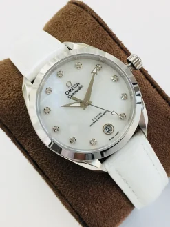 Alternative view of OMEGA Seamaster Automatic (White Dial) 34mm TW A150202606040353389