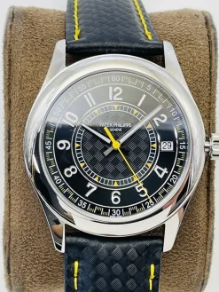 PATEK PHILIPPE Calatrava Automatic 6007G-011 (Black Dial) 40mm A550202606040261509