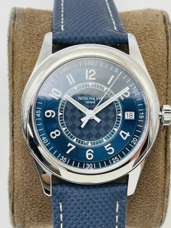 PATEK PHILIPPE Calatrava Automatic 6007G-011 (Blue Dial) 40mm A550202606040316509