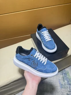 Alternative view of PHILIPP PLEIN Sneakers & Trainers Denim (Blue-White-Black) EU38-44 B20202606032602109