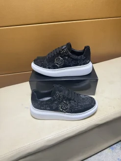 PHILIPP PLEIN Sneakers & Trainers Leather (Black-White) EU38-44 B20202606032601109