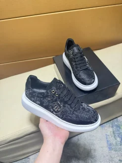 Alternative view of PHILIPP PLEIN Sneakers & Trainers Leather (Black-White) EU38-44 B20202606032601109