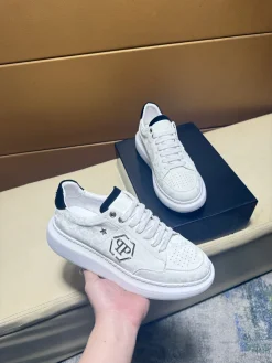 Alternative view of PHILIPP PLEIN Sneakers & Trainers Leather (White-Black) EU38-44 B20202606032605109