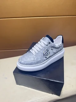 PHILIPP PLEIN Sneakers & Trainers Velvet (Silver-White-Black) EU38-44 B20202606032604109