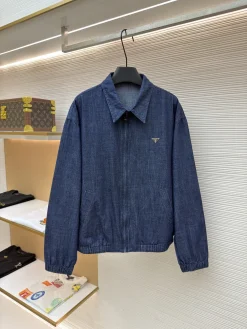 PRADA Coats & Jackets Denim (Blue) S-XL C20202606130573139