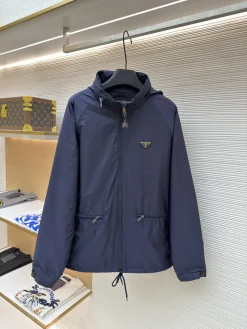 PRADA Coats & Jackets Nylon (Navy) S-XL C05202606131001139
