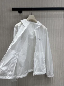 Alternative view of PRADA Coats & Jackets Polyester (White) S-M-L B0520260601173699