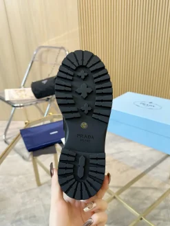 Alternative view of PRADA Flats & Loafers Leather (Black) EU34-46 B50202606032631119