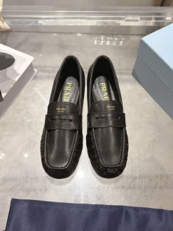 Alternative view of PRADA Flats & Loafers Leather (Black) EU35-39 B50202606032632119