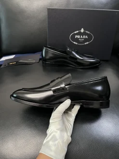 PRADA Flats & Loafers Leather (Black) EU38-47 D80202606032614179