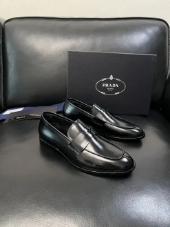 Alternative view of PRADA Flats & Loafers Leather (Black) EU38-47 D80202606032614179