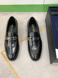 Alternative view of PRADA Flats & Loafers Leather (Black) EU39-44 C80202606032618149