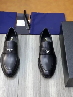 Alternative view of PRADA Flats & Loafers Leather (Black) EU39-44 D50202606032620169