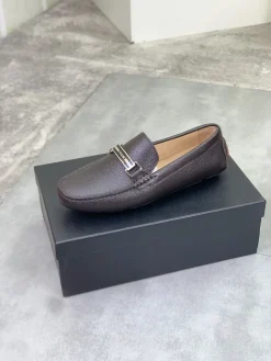PRADA Flats & Loafers Leather (Brown) EU38-45 A8020260603262699