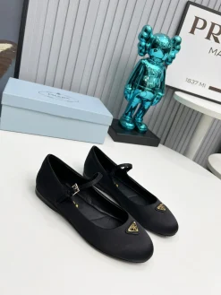 Alternative view of PRADA Flats & Loafers Satin (Black) EU35-39 B60202606033187119