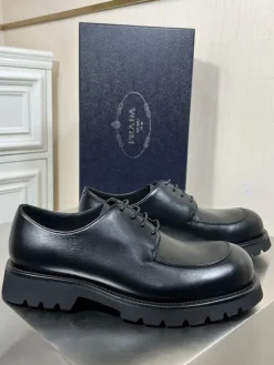 Alternative view of PRADA Formal Shoes Leather (Black) EU38-45 D20202606032731169