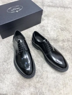 Alternative view of PRADA Formal Shoes Leather (Black) EU39-44 D10202606032715159