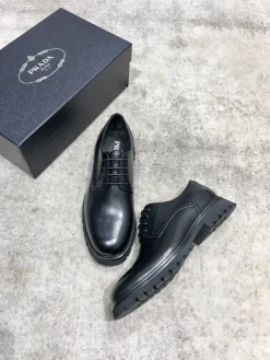 PRADA Formal Shoes Leather (Black) EU39-44 D10202606032719159