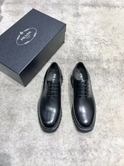 Alternative view of PRADA Formal Shoes Leather (Black) EU39-44 D10202606032719159