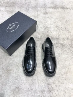 Alternative view of PRADA Formal Shoes Leather (Black) EU39-44 D10202606032720159