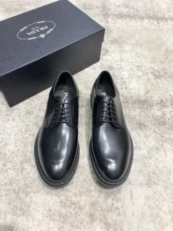 PRADA Formal Shoes Leather (Black) EU39-44 D10202606032721159