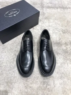 Alternative view of PRADA Formal Shoes Leather (Black) EU39-44 D10202606032722159