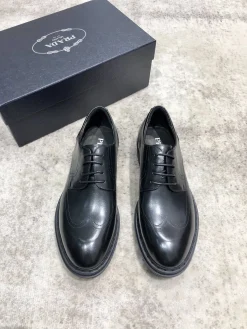 Alternative view of PRADA Formal Shoes Leather (Black) EU39-44 D10202606032723159