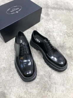Alternative view of PRADA Formal Shoes Leather (Black) EU39-44 D10202606032724159