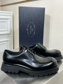 Alternative view of PRADA Formal Shoes Leather (Black) EU39-44 D20202606032716169