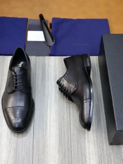 PRADA Formal Shoes Leather (Black) EU39-44 D50202606032734169