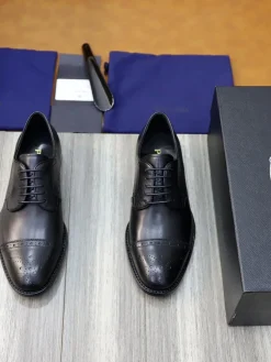 Alternative view of PRADA Formal Shoes Leather (Black) EU39-44 D50202606032734169