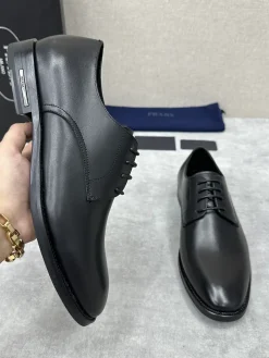 PRADA Formal Shoes Leather (Black) EU39-44 D50202606032737169