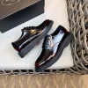 PRADA Formal Shoes Patent Leather (Burgundy-Black) EU39-44 D10202606032739159