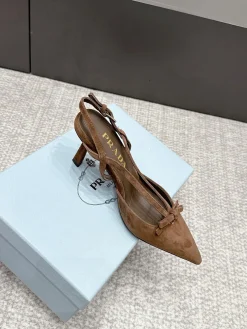 PRADA Pumps & Heels Suede (Brown) EU35-39 B60202606033230119