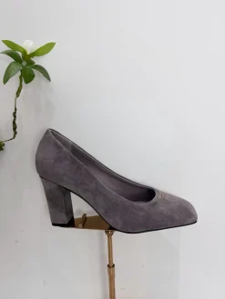 PRADA Pumps & Heels Suede (Gray) EU35-39 B60202606033234119