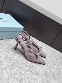 Alternative view of PRADA Pumps & Heels Suede (Purple) EU35-39 B60202606033235119