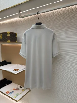 Alternative view of PRADA Shirts & Polos Cotton (Light Gray) S-XL A4020260613030089