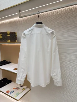 Alternative view of PRADA Shirts & Polos Cotton (White) 39-42 B05202606130094109
