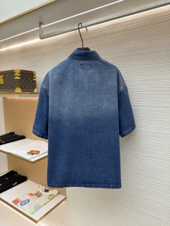 Alternative view of PRADA Shirts & Polos Denim (Blue) S-XL B35202606130006119