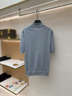 Alternative view of PRADA Shirts & Polos Knit (Light Blue) 46-52 A7020260613015799