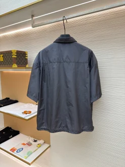 Alternative view of PRADA Shirts & Polos Nylon (Gray) S-XL B40202606130010119
