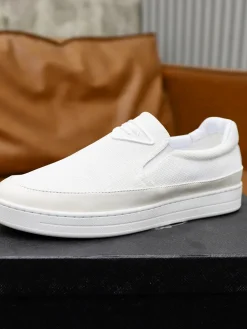 PRADA Sneakers & Trainers Canvas (White) EU38-44 B0020260603290299