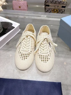 Alternative view of PRADA Sneakers & Trainers Knit (Beige) EU35-41 B20202606032922109