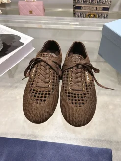Alternative view of PRADA Sneakers & Trainers Knit (Brown) EU35-41 B20202606032924109