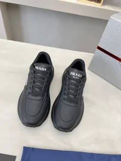 Alternative view of PRADA Sneakers & Trainers Leather (Black) EU39-45 C40202606032895139