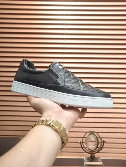Alternative view of PRADA Sneakers & Trainers Leather (Black-White) EU38-45 B60202606032879119