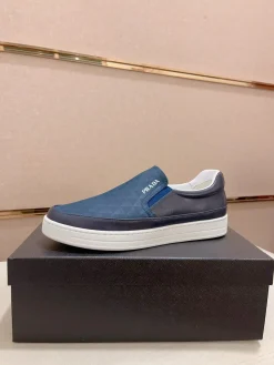 PRADA Sneakers & Trainers Leather (Blue-White) EU38-44 B0020260603290099