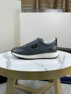 PRADA Sneakers & Trainers Leather (Grey-White-Black) EU38-44 C30202606032872139