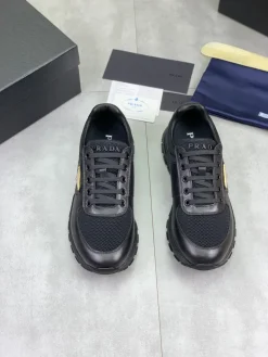 Alternative view of PRADA Sneakers & Trainers Leather-Mesh (Black) EU38-44 C40202606032953139